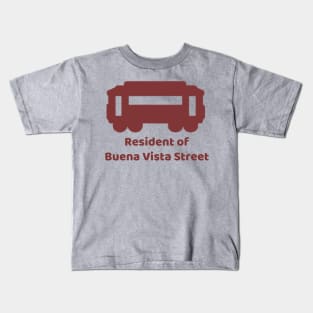 Resident of Buena Vista Street Kids T-Shirt